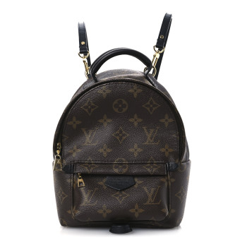LOUIS VUITTON Monogram Palm Springs Backpack Mini