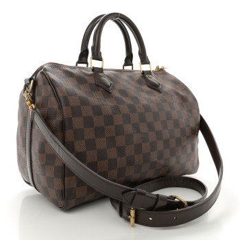 LOUIS VUITTON Damier Ebene Speedy Bandouliere 30