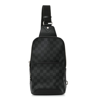 LOUIS VUITTON Damier Graphite Avenue Sling Backpack