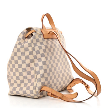 LOUIS VUITTON Damier Azur Sperone Backpack