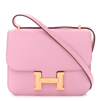 HERMES Epsom Constance 18 Mauve Sylvestre