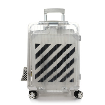 RIMOWA × Off-White Rimowa Has Made a $1,000 See-Through Suitcase - Bloomberg