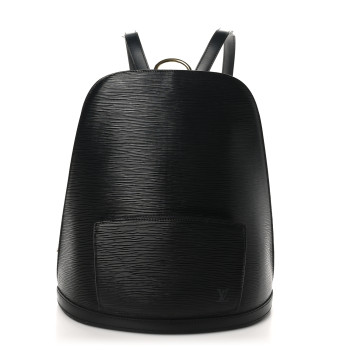 LOUIS VUITTON Epi Gobelins Backpack Black