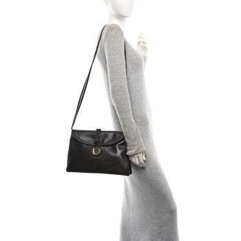 BOTTEGA VENETA Smooth Calfskin Medium Liberta Shoulder Bag Fondant