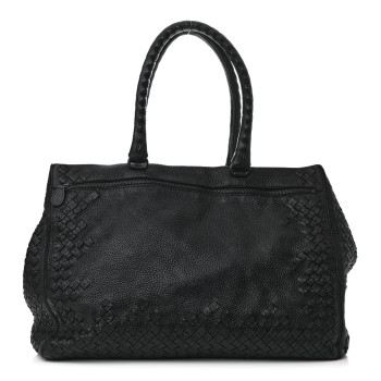 BOTTEGA VENETA Nappa Intrecciato Tote Black