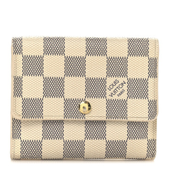 LOUIS VUITTON Damier Azur Anais Wallet