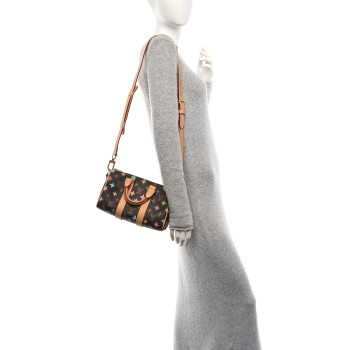 LOUIS VUITTON Monogram Craggy Keepall Bandouliere 25 Chocolate