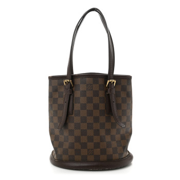 LOUIS VUITTON Damier Ebene Marais Bucket 23