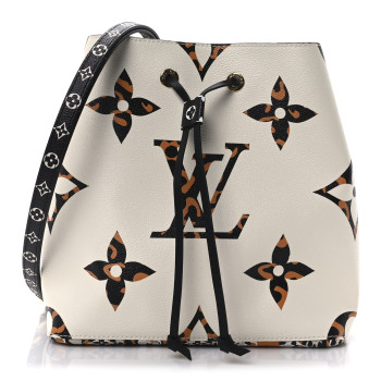 LOUIS VUITTON Monogram Giant Jungle NeoNoe Ivory