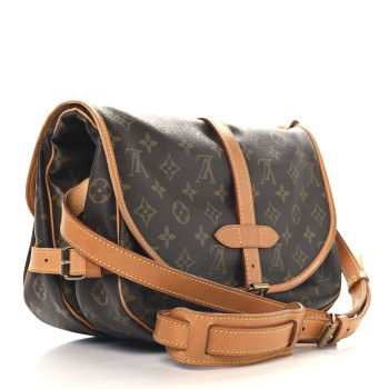 LOUIS VUITTON Monogram Saumur 30