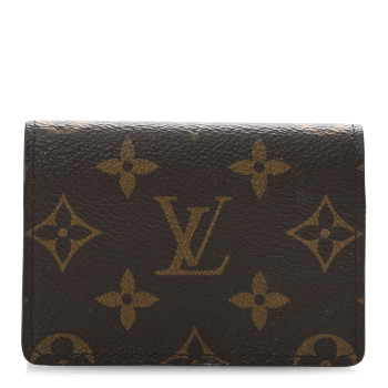 LOUIS VUITTON Monogram Enveloppe Carte De Visite