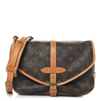 LOUIS VUITTON Monogram Saumur 30