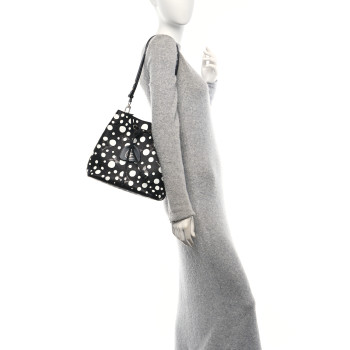 LOUIS VUITTON LV X YK Empreinte Neonoe MM Black White