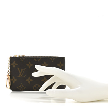 LOUIS VUITTON Monogram Key Pouch S