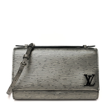 LOUIS VUITTON Epi Clery Platine