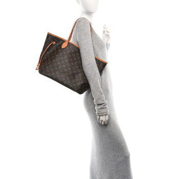 LOUIS VUITTON Monogram Neo Neverfull MM Pivoine