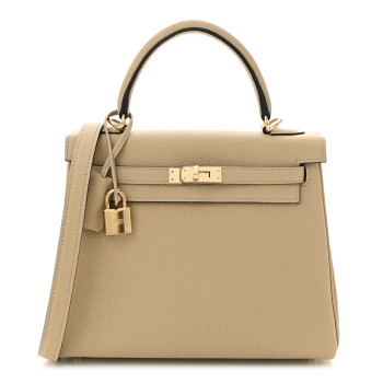 HERMES Togo Kelly Retourne 25 Trench