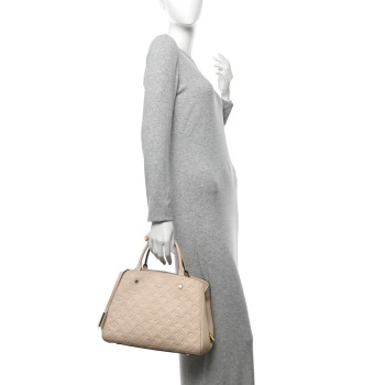 LOUIS VUITTON Empreinte Montaigne MM Creme