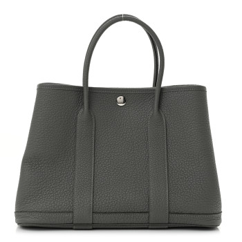HERMES Negonda Garden Party 30 TPM Gris Meyer