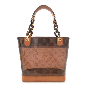 LOUIS VUITTON Vinyl Cabas Ambre PM