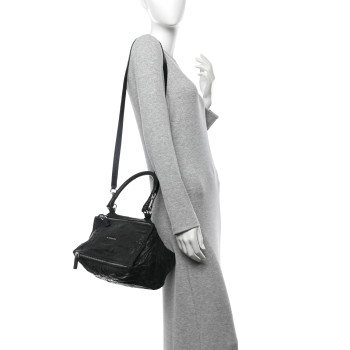 GIVENCHY Tumbled Sheepskin Small Pandora Black