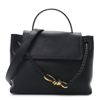 BOTTEGA VENETA Silky Calfskin Small Ciao Ciao Black