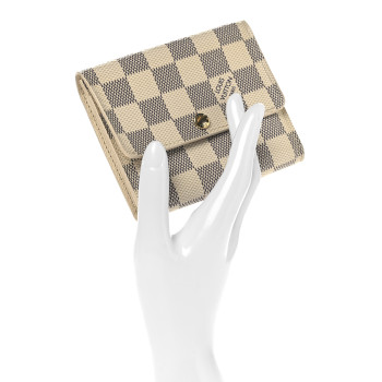LOUIS VUITTON Damier Azur Anais Wallet