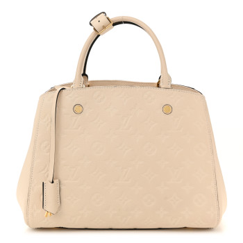 LOUIS VUITTON Empreinte Montaigne MM Creme