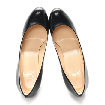 CHRISTIAN LOUBOUTIN Kid Simple 100 Pumps 38.5 Black