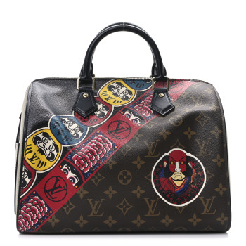 LOUIS VUITTON Monogram Kabuki Speedy 30
