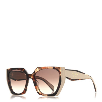 PRADA Acetate Sunglasses SPR 15W Tortoise Caramel Powder