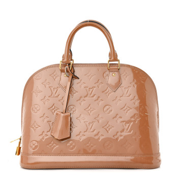 LOUIS VUITTON Vernis Alma PM Rose Velours