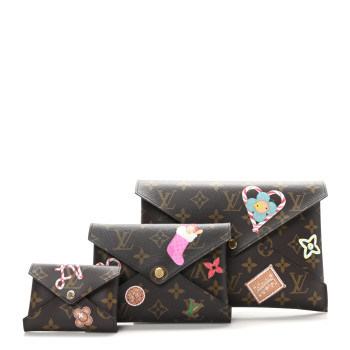 LOUIS VUITTON Monogram Candy Factory Kirigami Pochette Set
