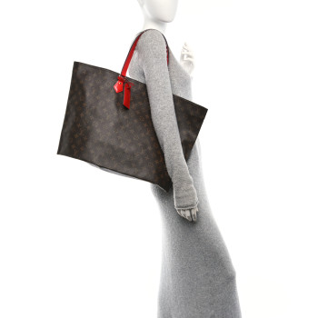 LOUIS VUITTON Monogram All-In MM Coquelicot
