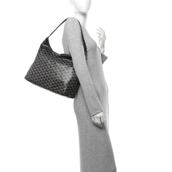 GOYARD Goyardine Boheme Hobo Black