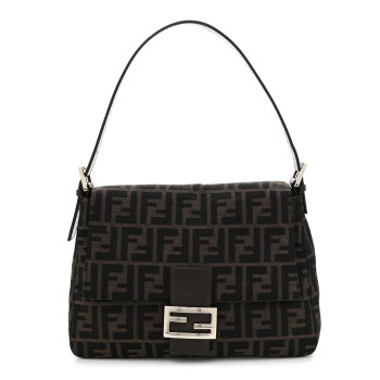 FENDI Zucca Mama Baguette Tobacco