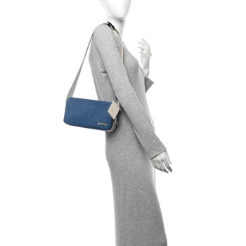 JACQUEMUS Denim Le Cuerda Horizontal Blue