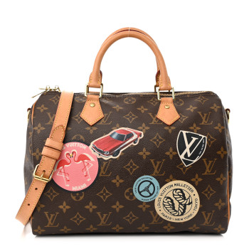 LOUIS VUITTON Monogram World Tour Speedy Bandouliere 30