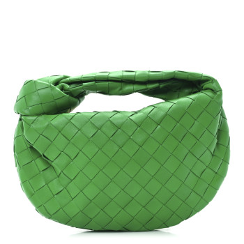 BOTTEGA VENETA Nappa Intrecciato Mini Jodie Parakeet