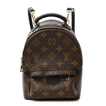 LOUIS VUITTON Monogram Palm Springs Backpack Mini