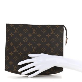 LOUIS VUITTON Monogram Toiletry Pouch 26