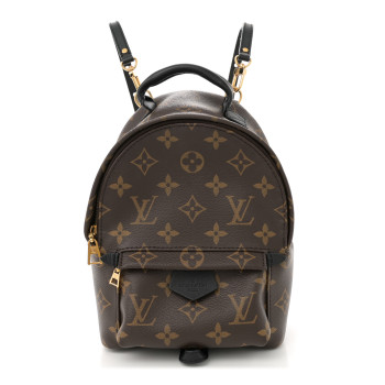 LOUIS VUITTON Monogram Palm Springs Backpack Mini