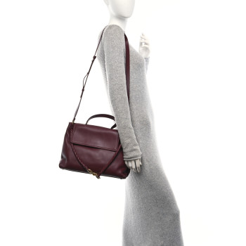 BOTTEGA VENETA Silky Calfskin Medium Ciao Ciao Barolo