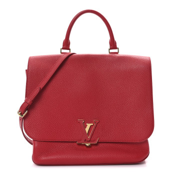 LOUIS VUITTON Taurillon Volta Coquelicot