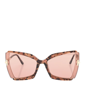 TOM FORD Gia Sunglasses TF766 Havana Roviex