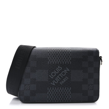 LOUIS VUITTON Damier Graphite 3D Studio Messenger