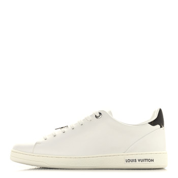 LOUIS VUITTON Calfskin Frontrow Sneakers 40 White
