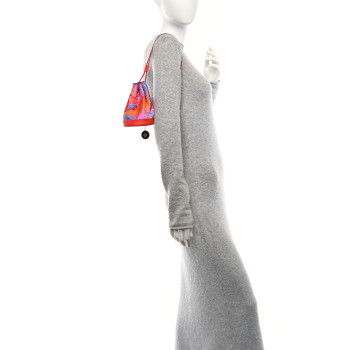 HERMES Silk Swift Flamingo Party Soie Cool Small Capucine