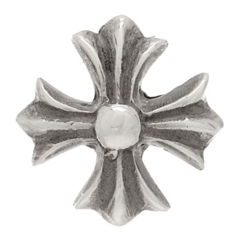 CHROME HEARTS Sterling Silver CH Plus Single Stud Earring