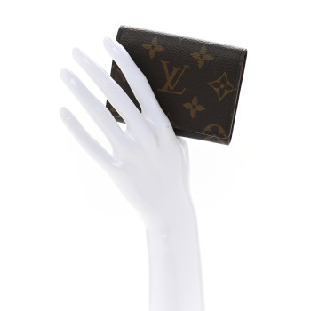 LOUIS VUITTON Monogram Enveloppe Carte De Visite